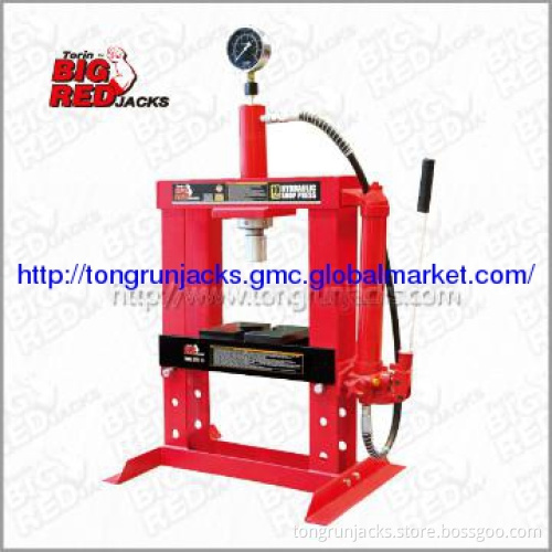 Torin BigRed 10 Ton Shop Press with Gauge